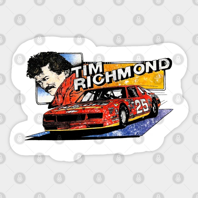 80s Tim Richmond Racing Sticker by Meat Beat